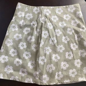 SHEIN floral skirt.